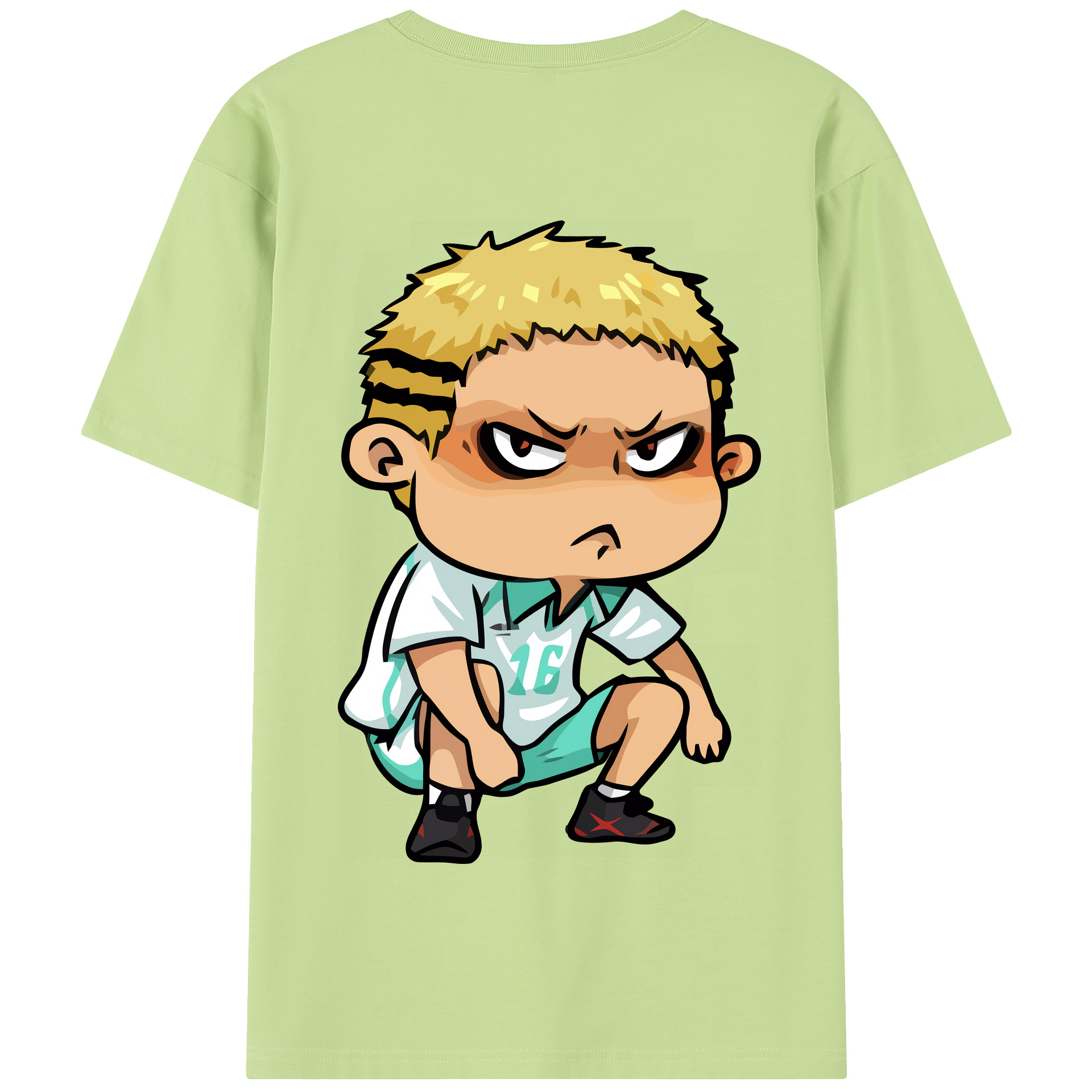 （画像用） ハイキュー!! Haikyu!! 綿100％半袖Tシャツ（背面プリント）